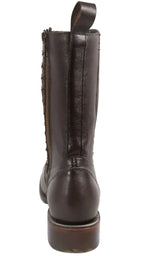 Men´s Silverton Chance All Leather Square Toe Boots - Brown - OriginalWestern.com