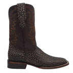 Men´s Silverton Charlie All Leather Wide Square Toe Boots - Brown - OriginalWestern.com