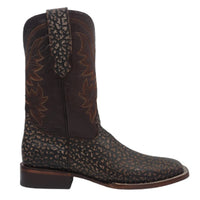 Men´s Silverton Charlie All Leather Wide Square Toe Boots - Brown - OriginalWestern.com