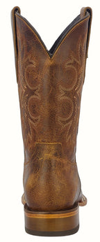 Men´s Silverton Charlie All Leather Wide Square Toe Boots - Honey - OriginalWestern.com