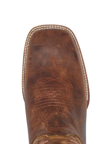 Men´s Silverton Charlie All Leather Wide Square Toe Boots - Shedron - OriginalWestern.com