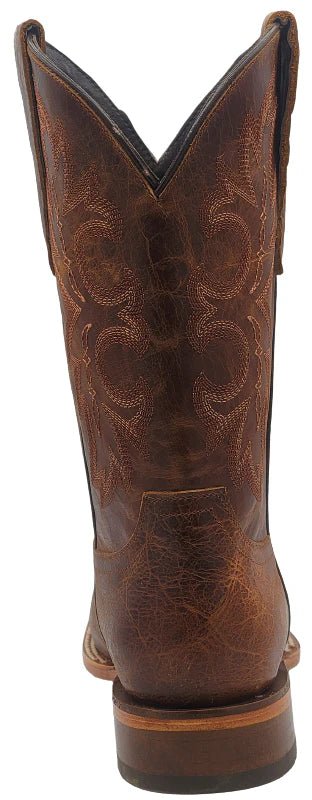 Men´s Silverton Charlie All Leather Wide Square Toe Boots - Shedron - OriginalWestern.com