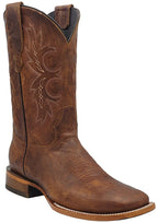 Men´s Silverton Charlie All Leather Wide Square Toe Boots - Shedron - OriginalWestern.com