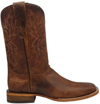 Men´s Silverton Charlie All Leather Wide Square Toe Boots - Shedron - OriginalWestern.com