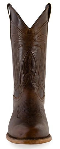 Men´s Silverton Dallas All Leather Round Toe Boots - Honey - OriginalWestern.com