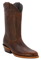 Men´s Silverton Dallas All Leather Round Toe Boots - Honey - OriginalWestern.com