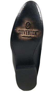 Men´s Silverton Napa All Leather Round Toe Short Boots - Black - OriginalWestern.com