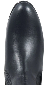 Men´s Silverton Napa All Leather Round Toe Short Boots - Black - OriginalWestern.com