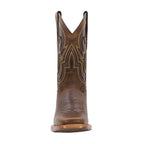 Men´s Silverton Ranch All Leather Square Toe Boots - Brown - OriginalWestern.com