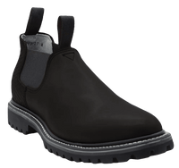 Men´s Silverton Rodeo All Leather Round Toe Work Shoes - Black - OriginalWestern.com