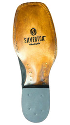 Men´s Silverton Tony Buck All Leather Wide Square Toe Short Boots - Black - OriginalWestern.com