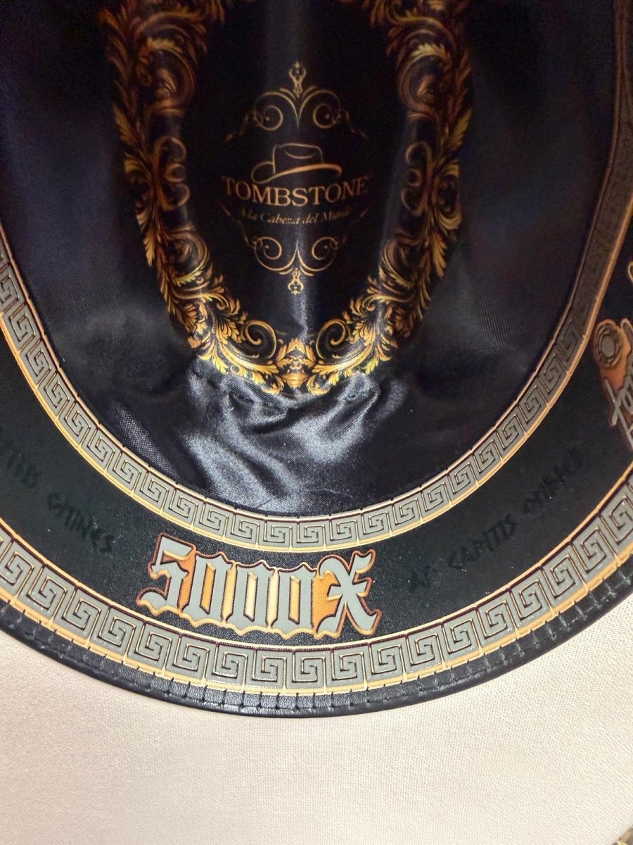 Men’s Sombrero Tombstone 5,000X East West Style Straw Cowboy Hat - OriginalWestern.com