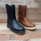 Men's Square Toe Double Density Work Boot with Soft Toe Est. 906 Gold - OriginalWestern.com
