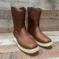 Men's Square Toe Double Density Work Boot with Soft Toe Est. 906 Gold - OriginalWestern.com