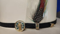 Men's Stone San Judas Tadeo 1,000X Western Cowboy Straw Hat - Sinaloa Style - OriginalWestern.com