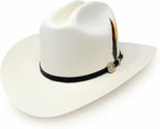 Men's Stone San Judas Tadeo 5,000X Western Cowboy Straw Hat - Sinaloa Style - OriginalWestern.com