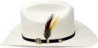 Men's Stone San Judas Tadeo 5,000X Western Cowboy Straw Hat - Sinaloa Style - OriginalWestern.com