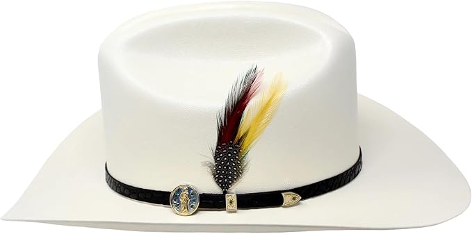 Men's Stone San Judas Tadeo 5,000X Western Cowboy Straw Hat - Sinaloa Style - OriginalWestern.com