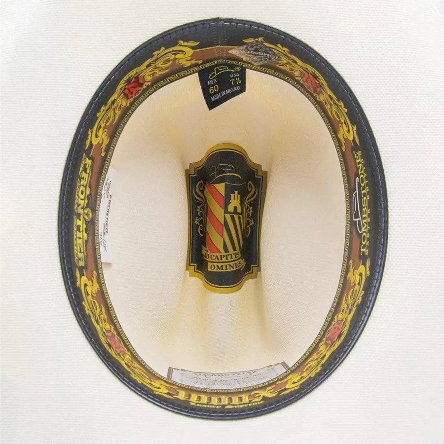 Men's Tombstone 1000X Carin Leon Style Western Cowboy Straw Hat - OriginalWestern.com