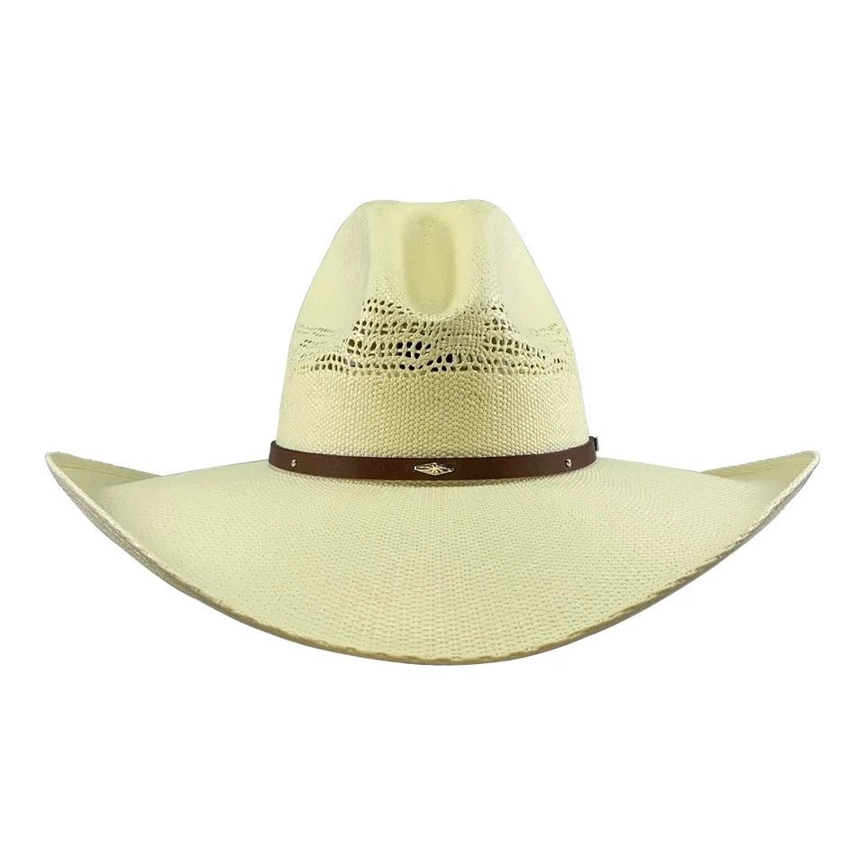 Men’s Tombstone 10X Gus Cassidy Robavacas Style Western Cowboy Straw Hat - OriginalWestern.com