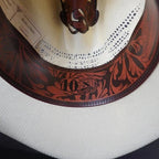 Men’s Tombstone 10X Gus Cassidy Robavacas Style Western Cowboy Straw Hat - OriginalWestern.com