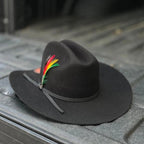 Men’s Tombstone 10X Sinaloa (Chaparral) Style Western Cowboy Fur Felt Hat - Black - OriginalWestern.com
