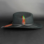 Men’s Tombstone 10X Sinaloa (Chaparral) Style Western Cowboy Fur Felt Hat - Black - OriginalWestern.com