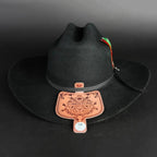 Men’s Tombstone 10X Sinaloa (Chaparral) Style Western Cowboy Fur Felt Hat - Black - OriginalWestern.com