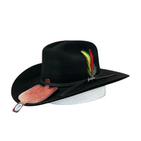 Men’s Tombstone 10X Sinaloa (Chaparral) Style Western Cowboy Fur Felt Hat - Black - OriginalWestern.com