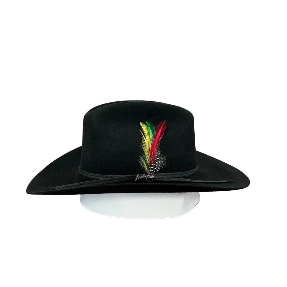 Men’s Tombstone 10X Sinaloa (Chaparral) Style Western Cowboy Fur Felt Hat - Black - OriginalWestern.com