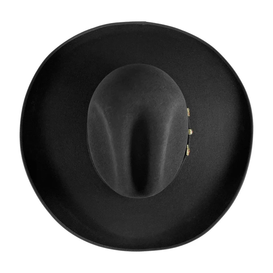 Men’s Tombstone 20X Gus Cassidy Robavacas Style Cowboy Hat - Black - OriginalWestern.com