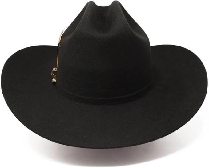 Men’s Tombstone 20X Sinaloa (Chaparral) Style Western Cowboy Fur Felt Hat - Black - OriginalWestern.com