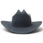 Men’s Tombstone 20X Sinaloa (Chaparral) Style Western Cowboy Fur Felt Hat - Granite Gray - OriginalWestern.com