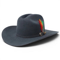 Men’s Tombstone 20X Sinaloa (Chaparral) Style Western Cowboy Fur Felt Hat - Granite Gray - OriginalWestern.com