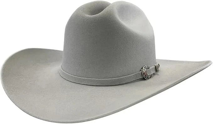 Men’s Tombstone 20X Sinaloa Chaparral Style Western Cowboy Fur Felt Hat - Gray - OriginalWestern.com