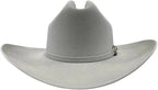 Men’s Tombstone 20X Sinaloa Chaparral Style Western Cowboy Fur Felt Hat - Gray - OriginalWestern.com