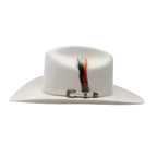 Men’s Tombstone 20X Sinaloa Chaparral Style Western Cowboy Fur Felt Hat - Gray - OriginalWestern.com