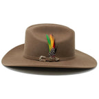Men’s Tombstone 20X Sinaloa (Chaparral) Style Western Cowboy Fur Felt Hat - Oak Brown - OriginalWestern.com