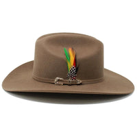 Men’s Tombstone 20X Sinaloa (Chaparral) Style Western Cowboy Fur Felt Hat - Oak Brown - OriginalWestern.com