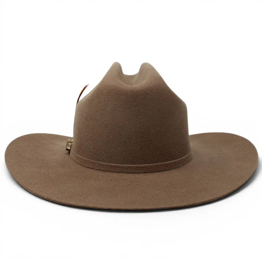 Men’s Tombstone 20X Sinaloa (Chaparral) Style Western Cowboy Fur Felt Hat - Oak Brown - OriginalWestern.com