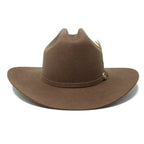 Men’s Tombstone 20X Sinaloa (Chaparral) Style Western Cowboy Fur Felt Hat - Oak Brown - OriginalWestern.com