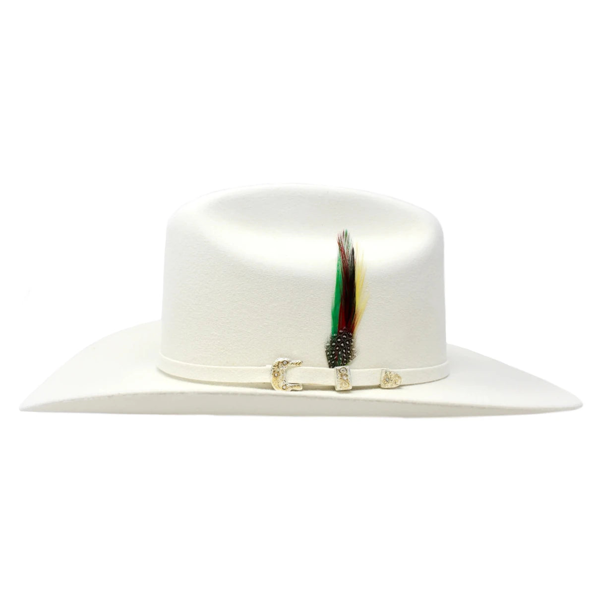Men’s Tombstone 20X Sinaloa (Chaparral) Style Western Cowboy Fur Felt Hat - White - OriginalWestern.com