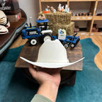 Men’s Tombstone 20X Sinaloa (Chaparral) Style Western Cowboy Fur Felt Hat - White - OriginalWestern.com