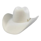 Men's Tombstone 20X Western Cowboy Fur Felt Hat East West Style - White - OriginalWestern.com