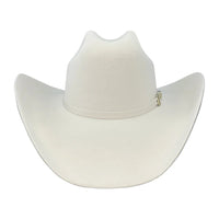 Men's Tombstone 20X Western Cowboy Fur Felt Hat East West Style - White - OriginalWestern.com