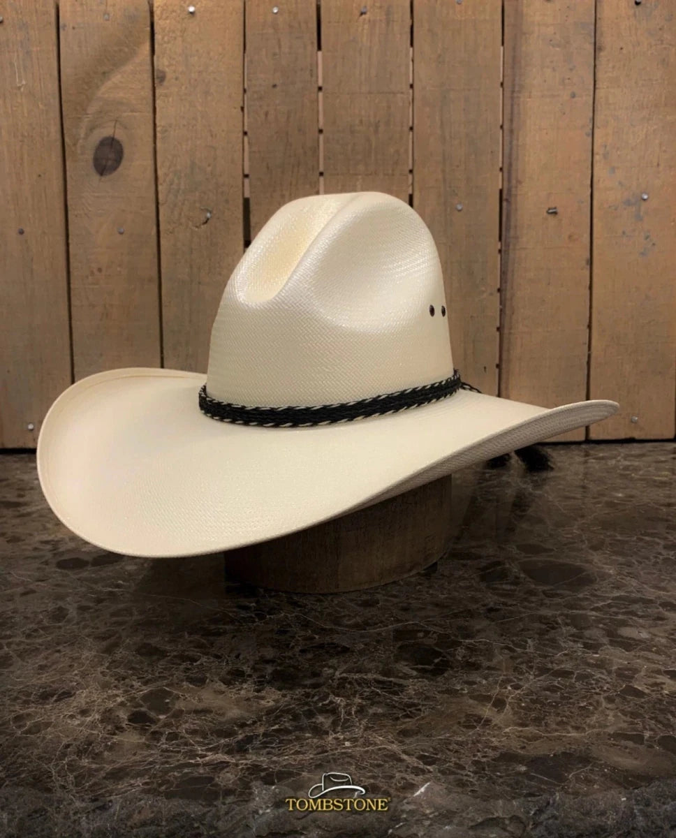 Men’s Tombstone 30X Gus Cassidy Robavacas Style Western Cowboy Straw Hat - OriginalWestern.com