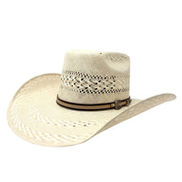 Men’s Tombstone 30X Long Horn Style Western Cowboy Shantung Straw Hat - OriginalWestern.com