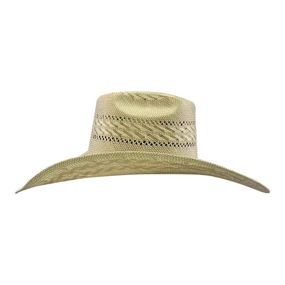 Men’s Tombstone 30X Long Horn Style Western Cowboy Shantung Straw Hat - OriginalWestern.com