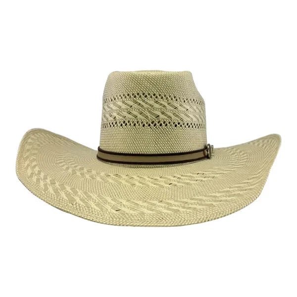Men’s Tombstone 30X Long Horn Style Western Cowboy Shantung Straw Hat - OriginalWestern.com