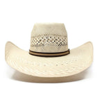 Men’s Tombstone 30X Long Horn Style Western Cowboy Shantung Straw Hat - OriginalWestern.com